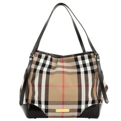 Burberry Canterbury Tote House Check Canvas Medium