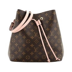 Louis Vuitton Noenoe Bucket Bag Red - NOBLEMARS