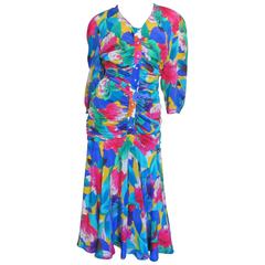 Vintage Thierry Mugler Ruched Dress 7