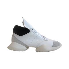 Rick Owens for Adidas White Puffy Sneakers 11