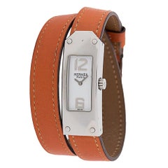 Hermes Orange Wrist Watch