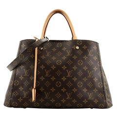 Louis Vuitton Montaigne Handbag Monogram Canvas GM