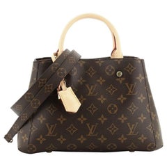 Louis Vuitton Montaigne BB Black Empreinte - Luxury Helsinki