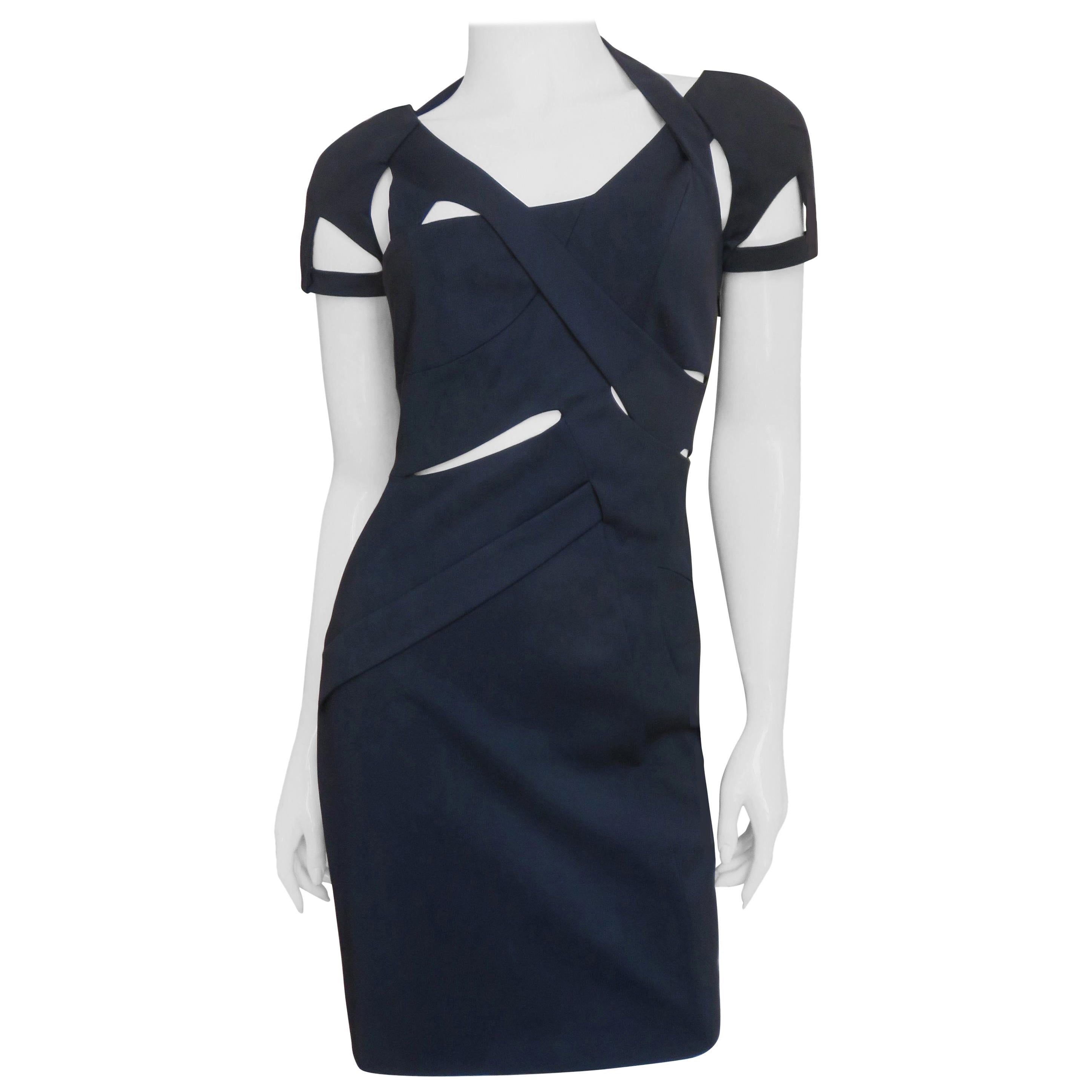 Gucci Cut out Bodycon Dress S/S 2010 For Sale