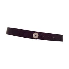 Asprey Purple Alligator Belt 11