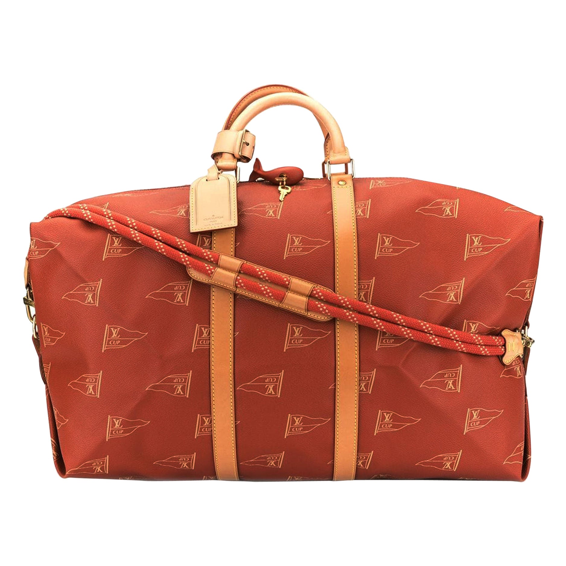Louis Vuitton Monogram Sirius Suitcase 50cm Luggage Weekender Travel Bag 80s  at 1stDibs