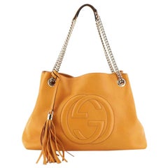 Gucci Soho Chain Strap Shoulder Bag Leather Medium