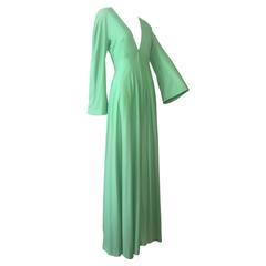 1960s Emilio Pucci Pistachio Silk Jersey Jumpsuit 3