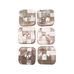 6 Vintage 1990's Chanel Mother of Pearl Buttons 9