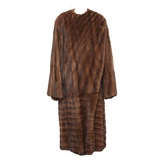 Gianni Versace Full-Length Mink Fur Coat