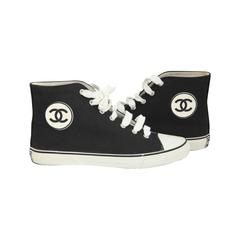 Rare Chanel Converse Style Sneakers