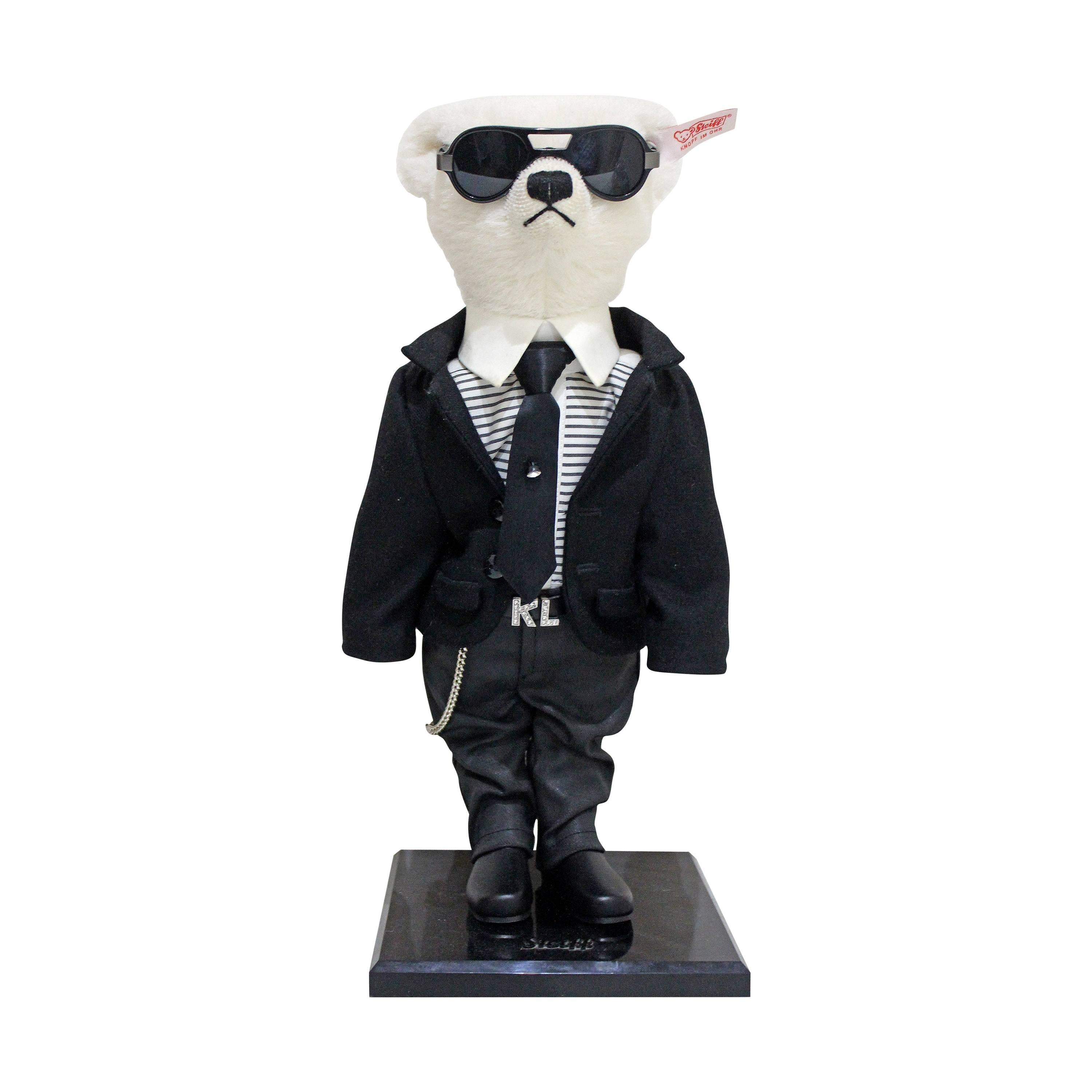 Collectors Limited Edition Steiff Karl Lagerfeld Teddy Bear c. 2009 at  1stDibs