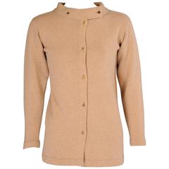 Bonnie Cashin Scottish Cashmere Cardigan Sweater 3