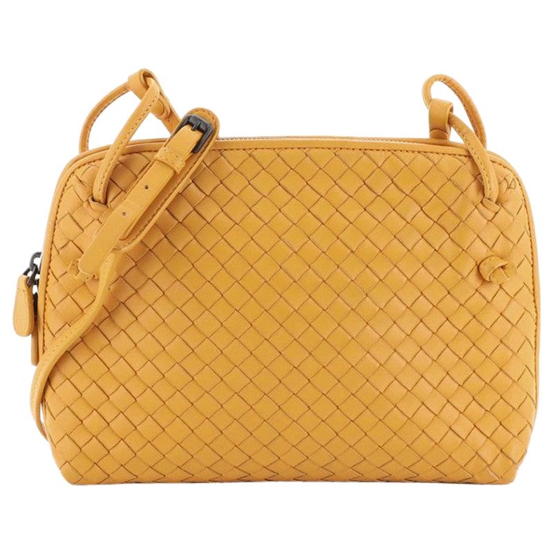 Bottega Veneta Nodini Crossbody Bag Intrecciato Nappa Small