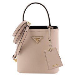 Prada Panier Bucket Bag Saffiano Leather Small