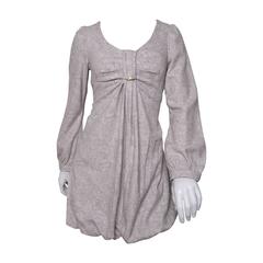 Chloe Wool Babydoll Bubble Dress 10