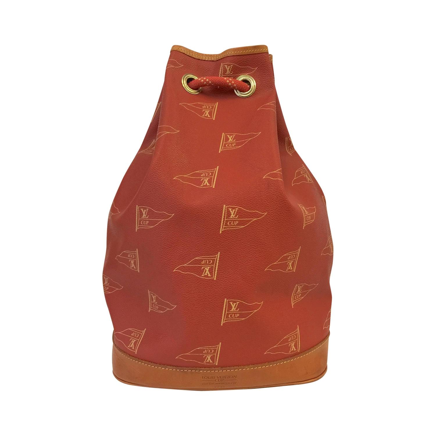 Louis Vuitton Limited Edition America&#39;s Cup Saint Tropez Bucket Bag at 1stdibs