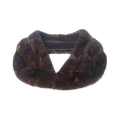Luxurious Plush Triple Band Mink Shrug c 1960 9