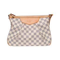 Louis Vuitton Siracusa Damier Azur Shoulder Bag