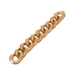 Givenchy Circa 1980 Gold Plated Bracelet
