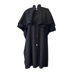 Vintage Yves Saint Laurent Mantle Cloak 1970s
