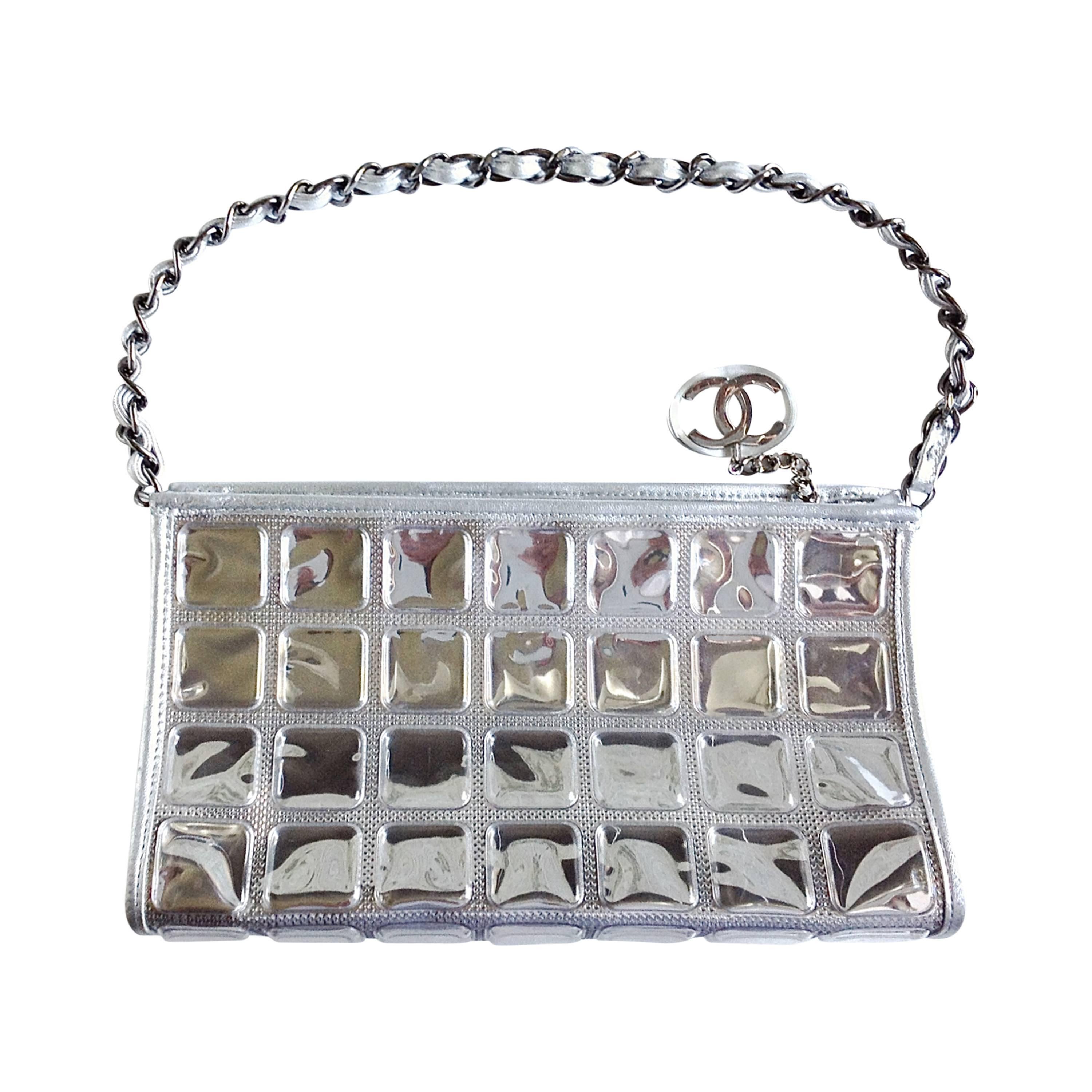 MINT Chanel ✿*ﾟ08 CRUISE Ice Cube Clutch Bag Handbag For Sale