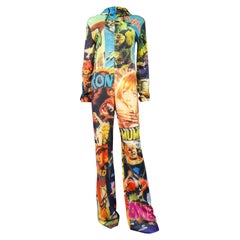A Jean Charles de Castelbajac Jumpsuit in Printed Neoprene Collection 2001/2002
