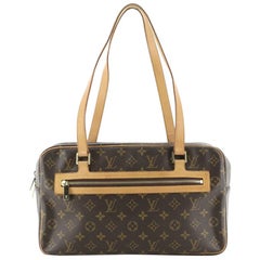  Louis Vuitton Cite Handbag Monogram Canvas GM