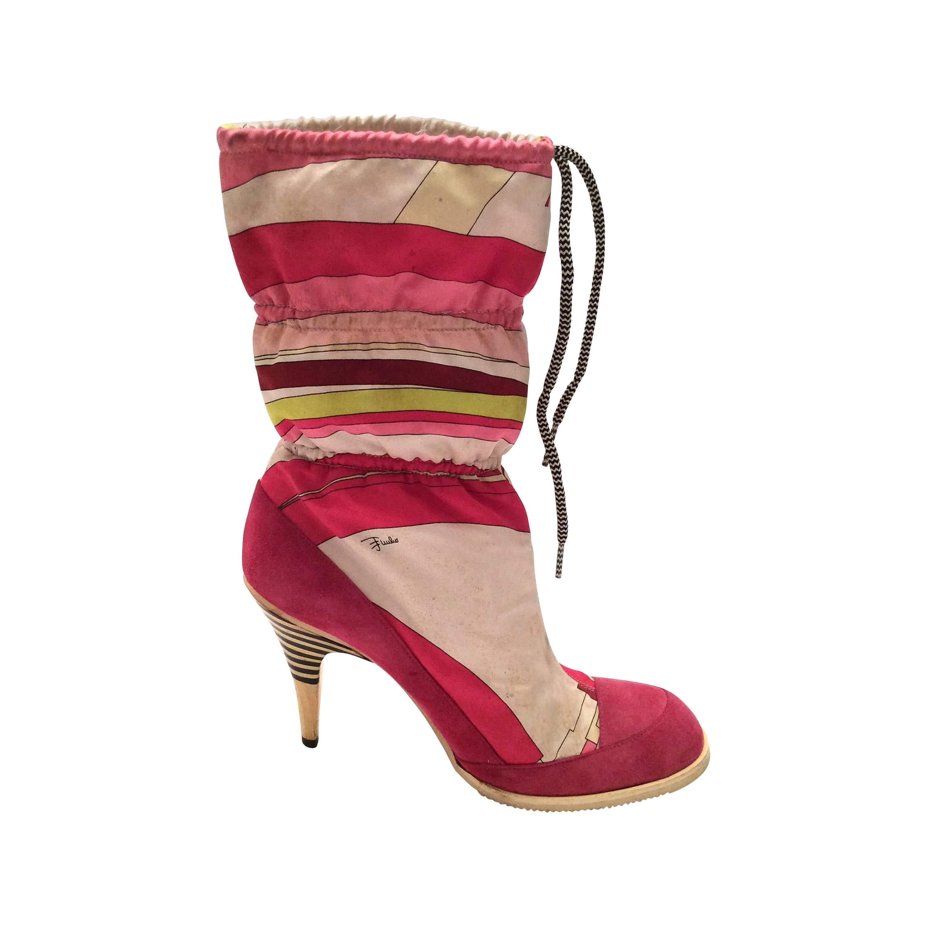 Emilio Pucci Vintage Boots - Size 38