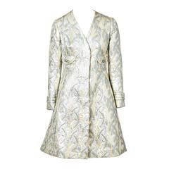 Vintage Galanos Brocade Coat Dress