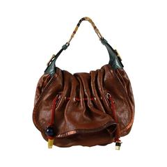 Kalahari leather handbag Louis Vuitton Brown in Leather - 32987089