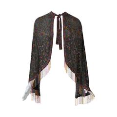 Rare Art Deco Beaded Cape 11