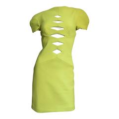 2000s Versace Dress with Cutouts
