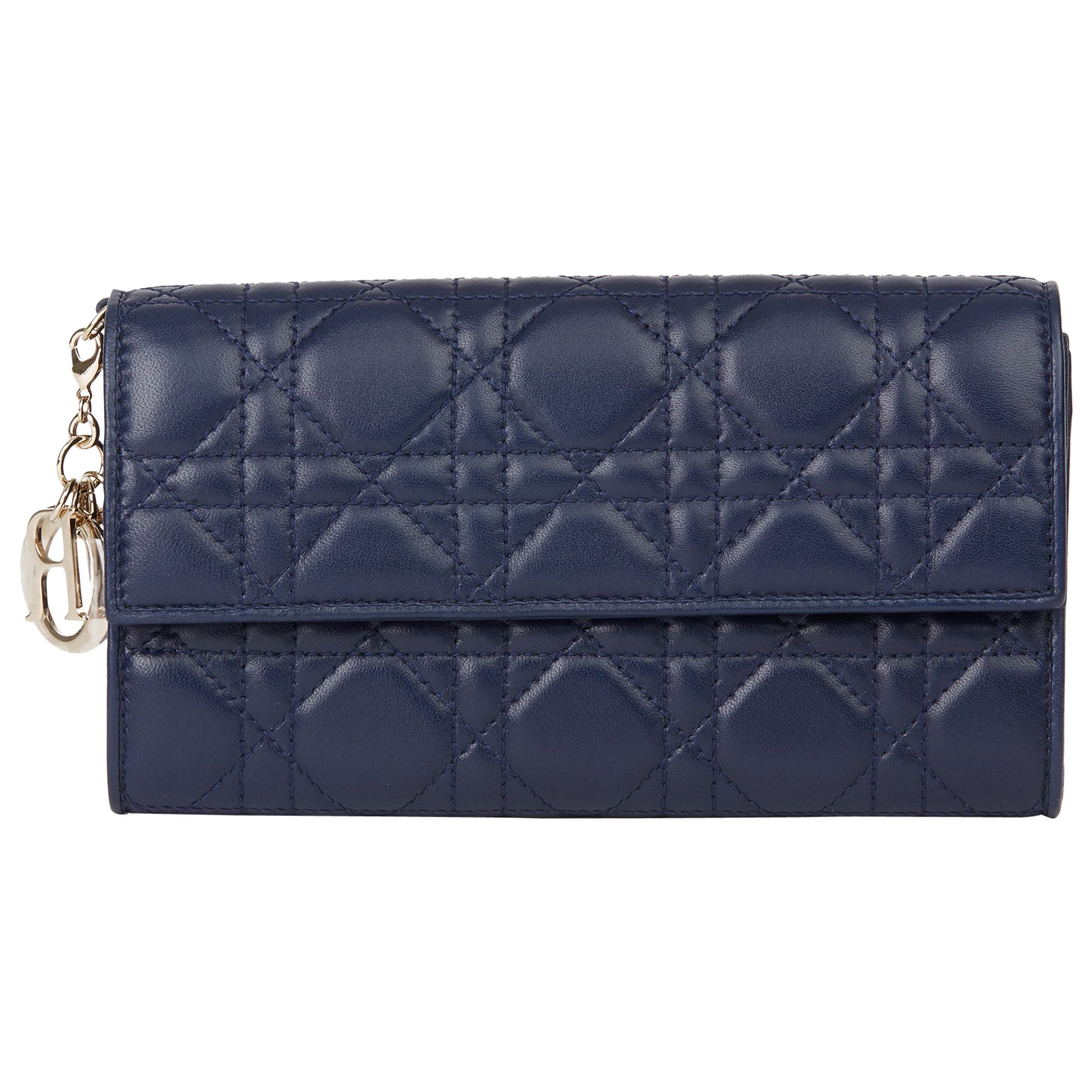 Christian Dior Vintage Leather Jewellery Wallet at 1stDibs