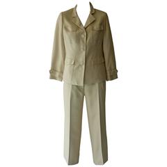 Loro Piana Vintage Silk Pant Suit (46 ITL)