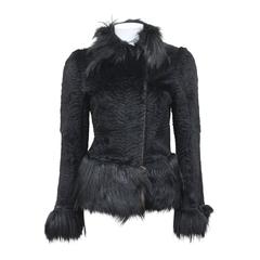 Important Early Alexander McQueen fur jacket, 'Eshu' African Collection Fall 200 2