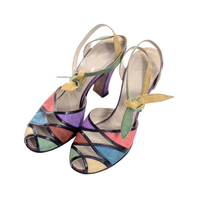 Vintage Ankle Strap Heels 49 For Sale on 1stDibs pumps with