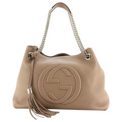 Gucci GG Marmont Coin Purse on Chain Matelasse Leather