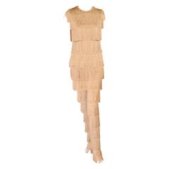 Norma Kamali OMO 1980's Fringed Top & Pants