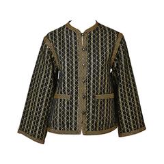 Yves Saint Laurent Russian Collection Quilted Jacket 