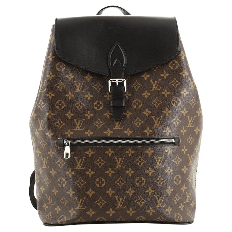 Louis Vuitton Josh Backpack Macassar Monogram Canvas For Sale at 1stDibs