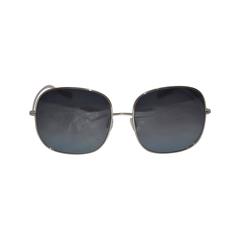 Oliver People Large Silver Hardware Sunglasses