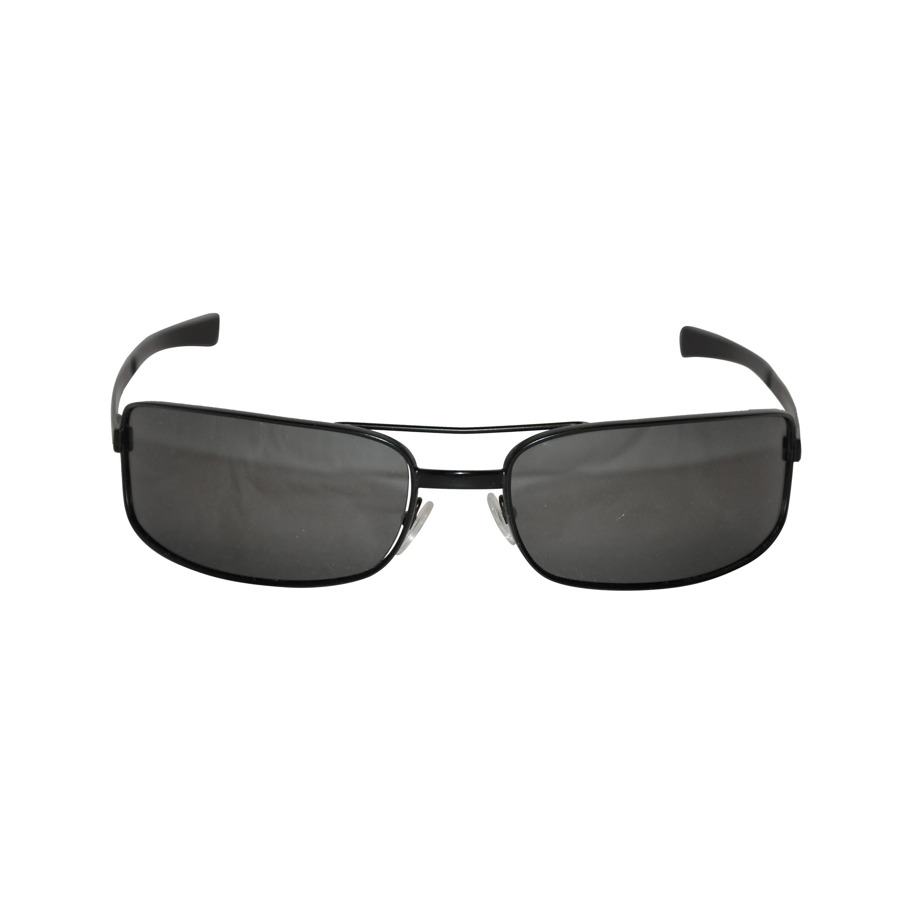 Yves Saint Laurent Black Hardware Sunglasses For Sale