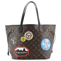 Louis Vuitton  Neverfull NM Tote Limited Edition World Tour Monogram Canvas MM