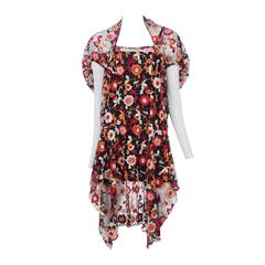 Comme Des Garcons Floral Lace Dress 8