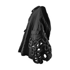 Comme des Garcons Ad 2012 Tubular Padded Swing Coat
