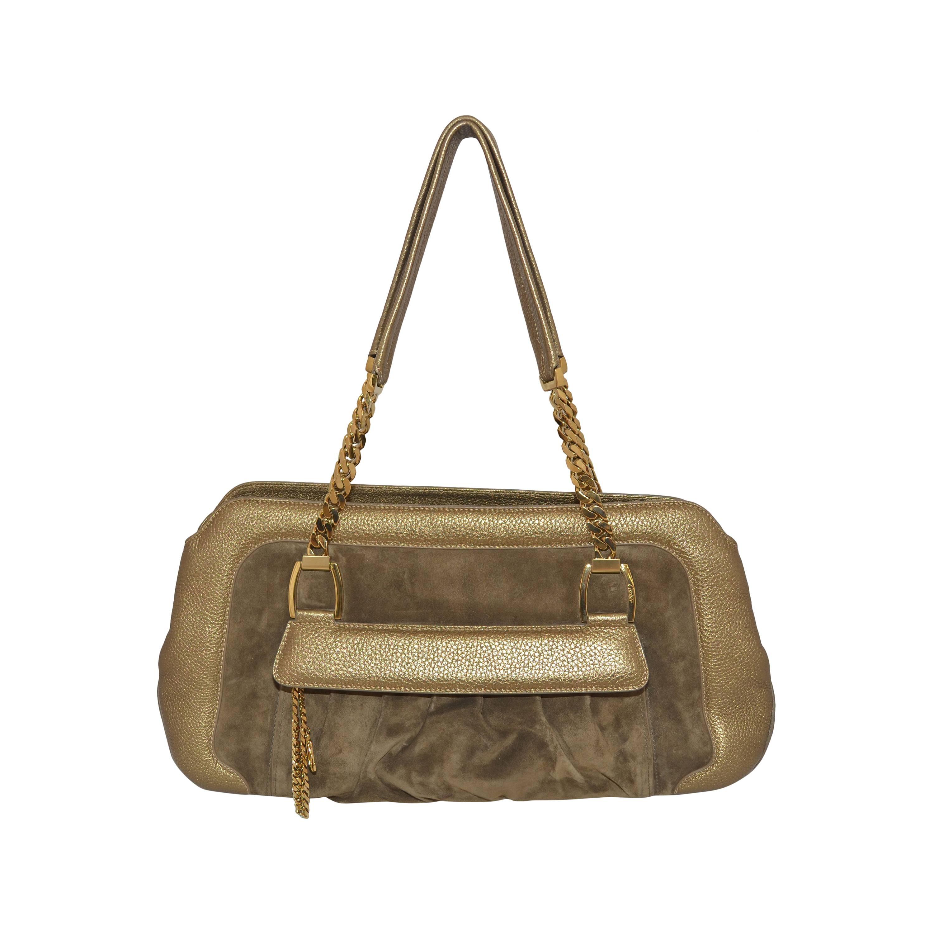 Cartier La Dona Chain Handle Shoulder Bag