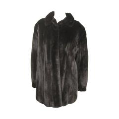 Giorgio Sant'Angelo Dark Ranch Mink Jacket Coat 3