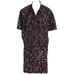 Yves Saint Laurent Leopard Skirt Suit 3