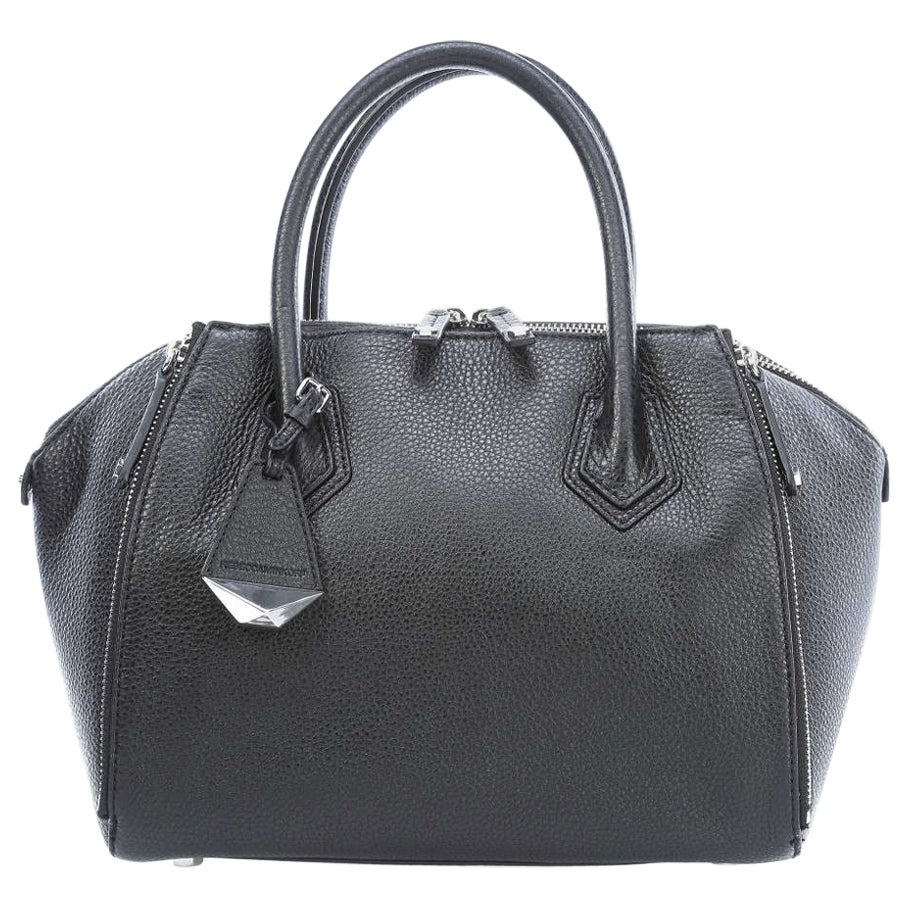 Rebecca Minkoff Micro Regan Satchel Leather Black Bag HS161PBX61 For ...